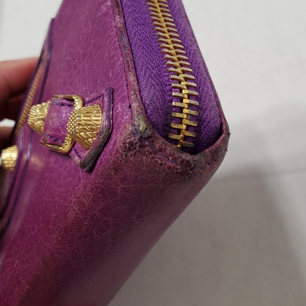BALENCIAGA Motocross Giant 12 Continental Wallet - Picture 6 of 10